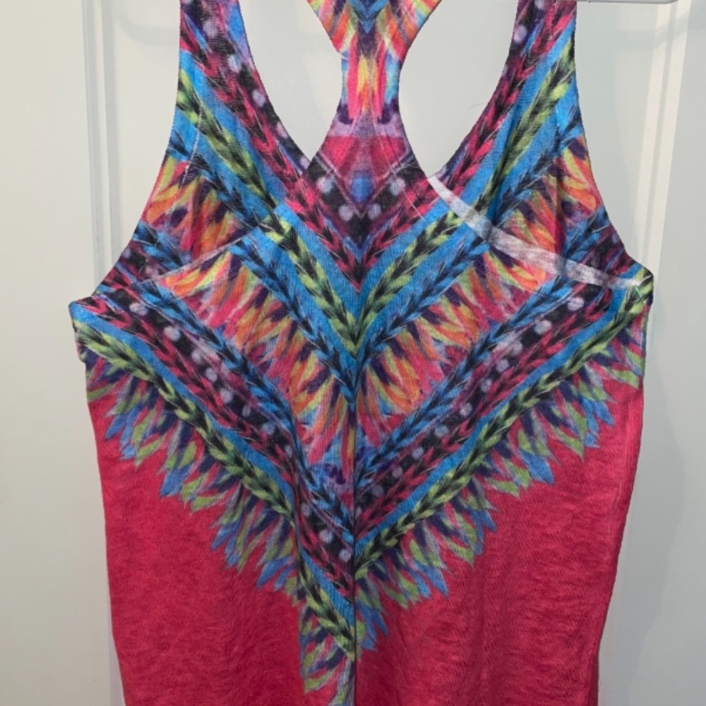 Brenda’s MultiColor Racerback Tank - Picture 2 of 3